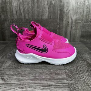 Nike Flex Runner 3 Toddler size 7 Hot Pink Slip On Shoes